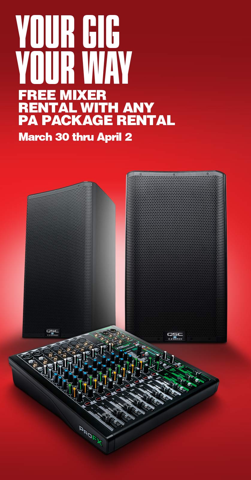 YOUR GIG, YOUR WAY
