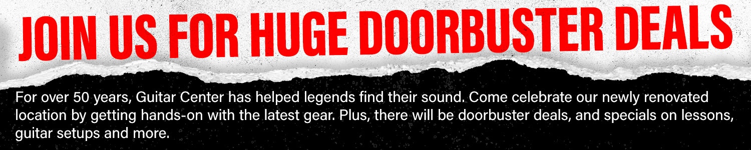 Join us for huge doorbuster deals
