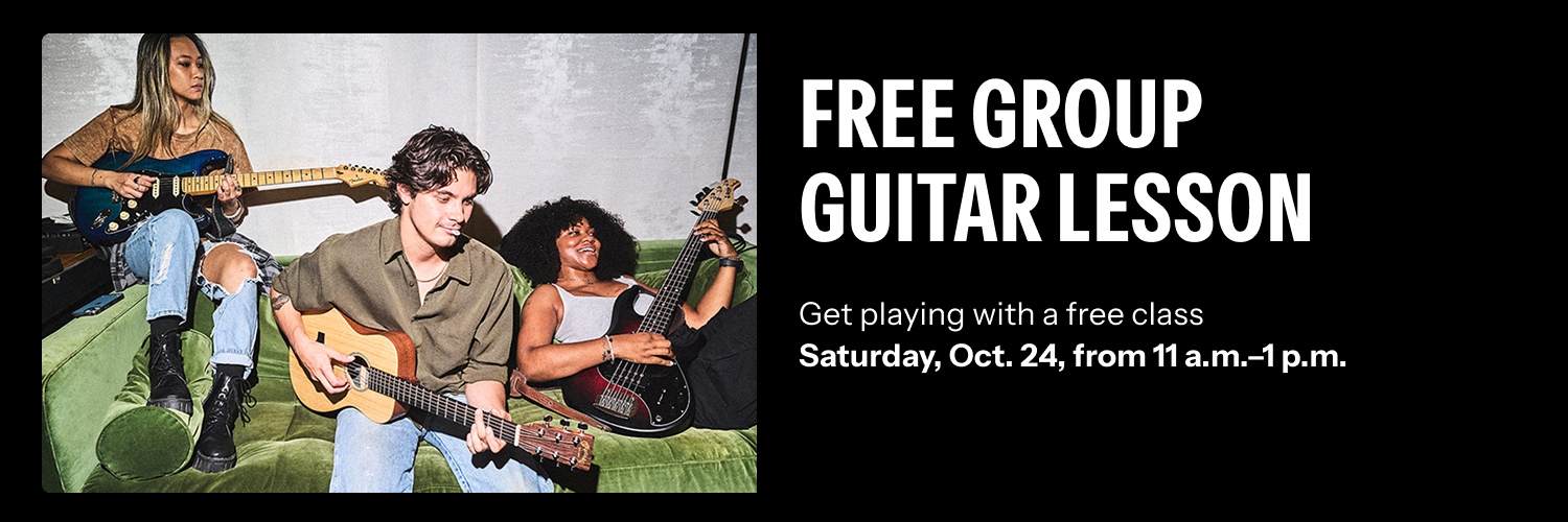 Free group guitar lesson