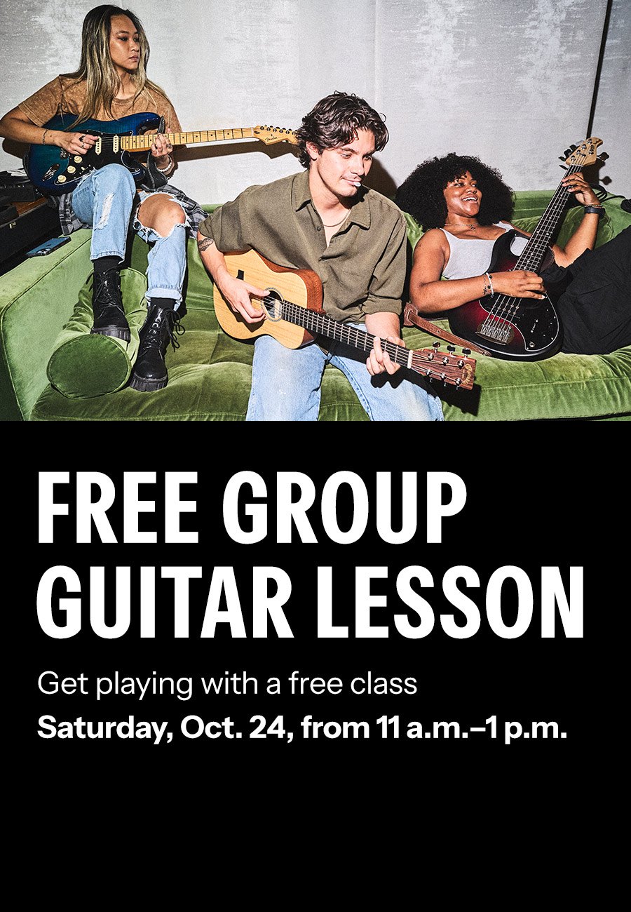 Free group guitar lesson